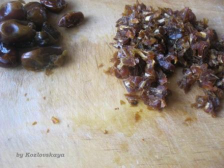 Финиковое печенье с медом