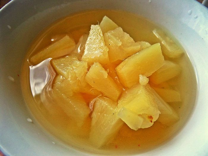 Пирог с ананасом