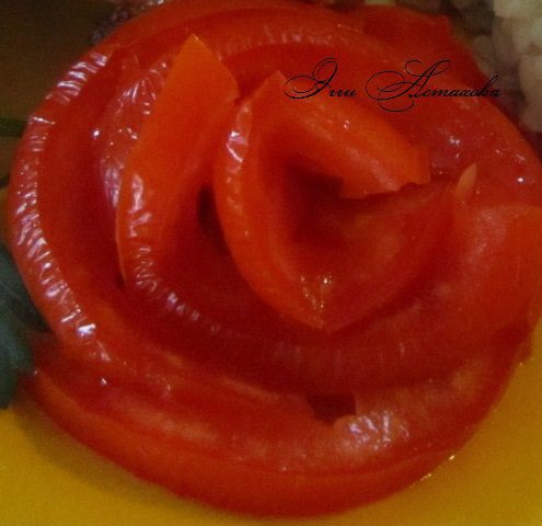 Праздничный салат «Шляпка»