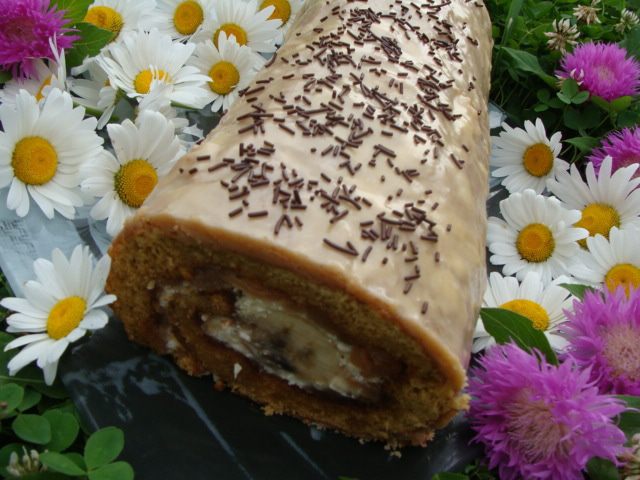 Медовый рулет &amp;quot;Танго с грушей&amp;quot;