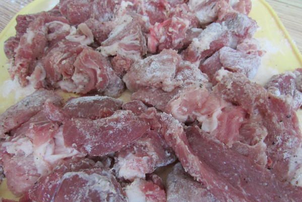 Свинина в имбирной заправке