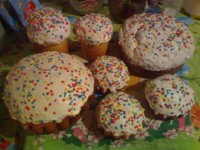 Пасхальные куличи