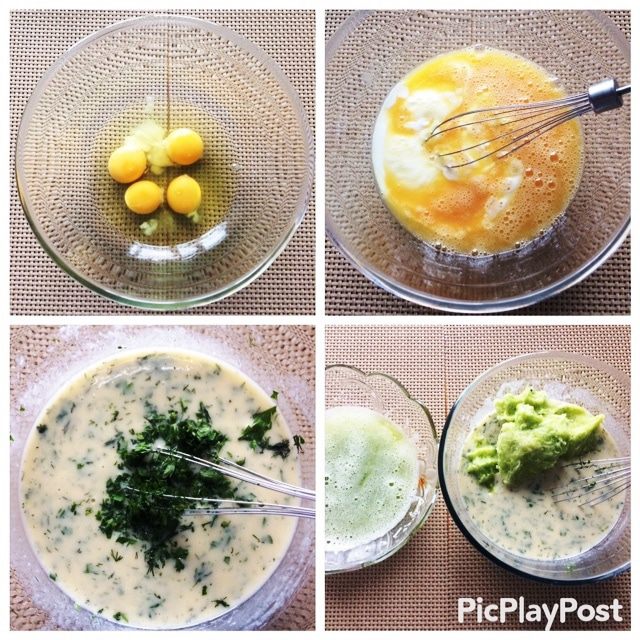 Блины кабачковые с зеленью