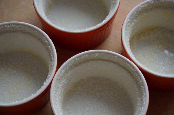 Суфле с белым шоколадом