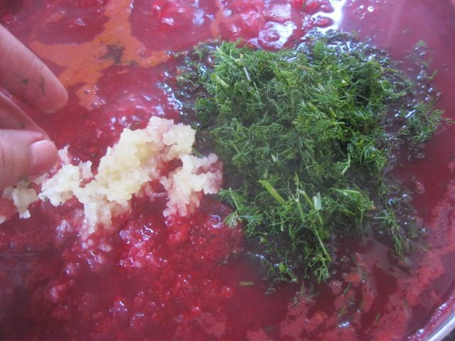 Заправка для борща