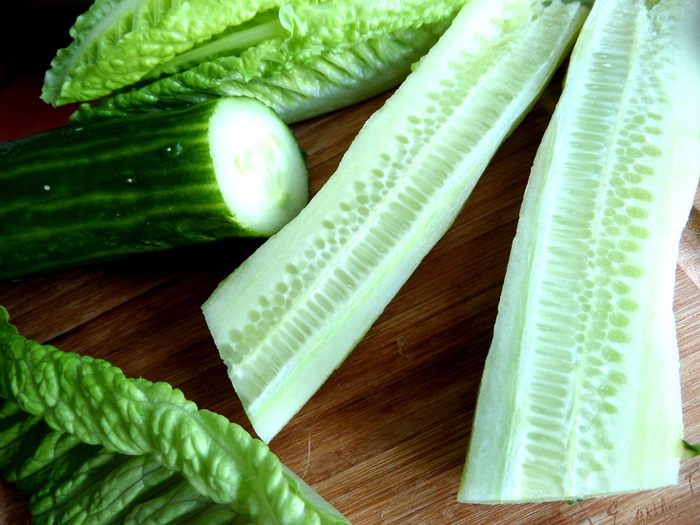 Cалат с красной рыбкой