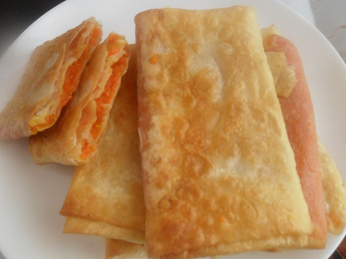 Тыква в лаваше