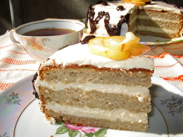 Торт &amp;quot;Яблочное настроение&amp;quot;