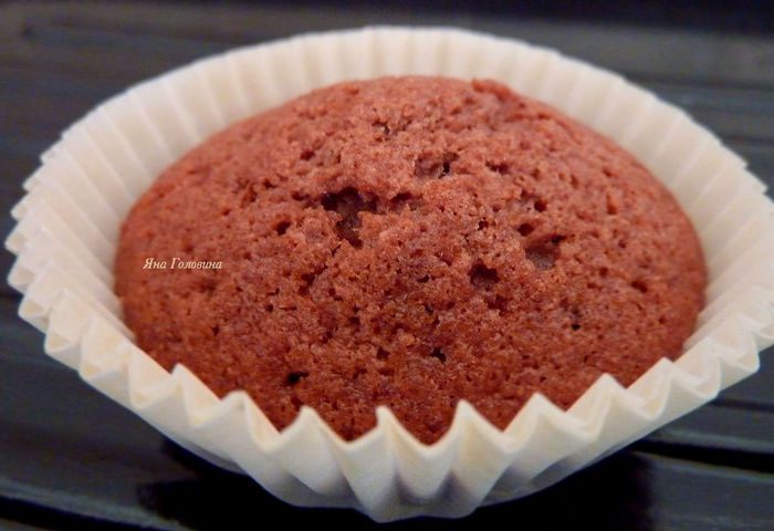 Кексы &amp;quot;Красный бархат&amp;quot; 