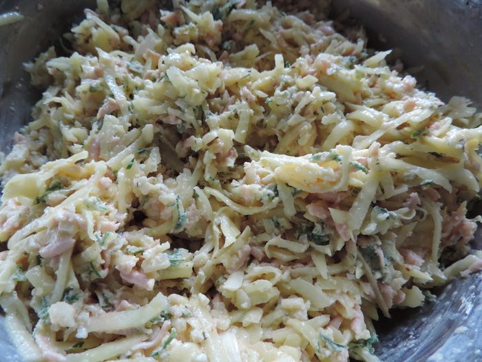 Картофельная запеканка на скорую руку