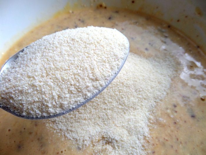 Кексы-маннички с творогом и бананом