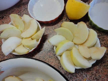 Тыквенно-яблочный десерт