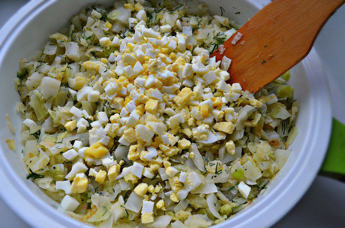 Пирожки с капустой