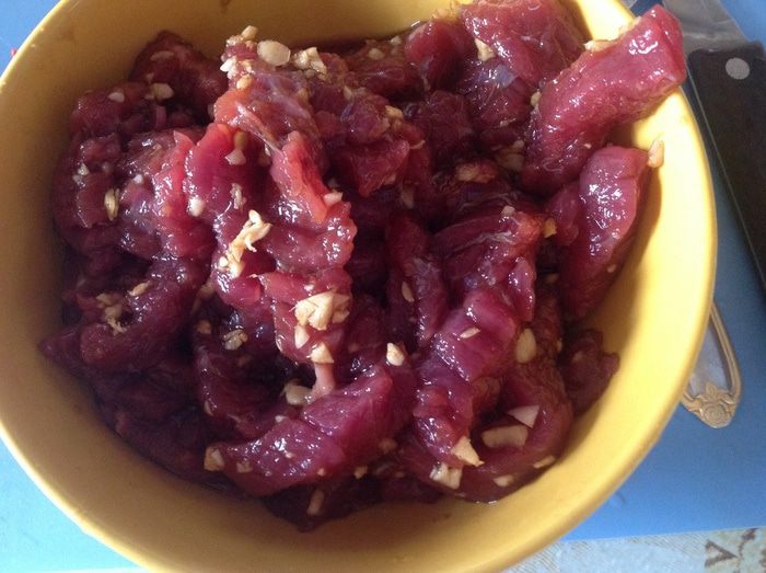 Стир-фрай из говядины по-китайски