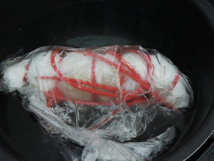 Домашняя куриная ветчина