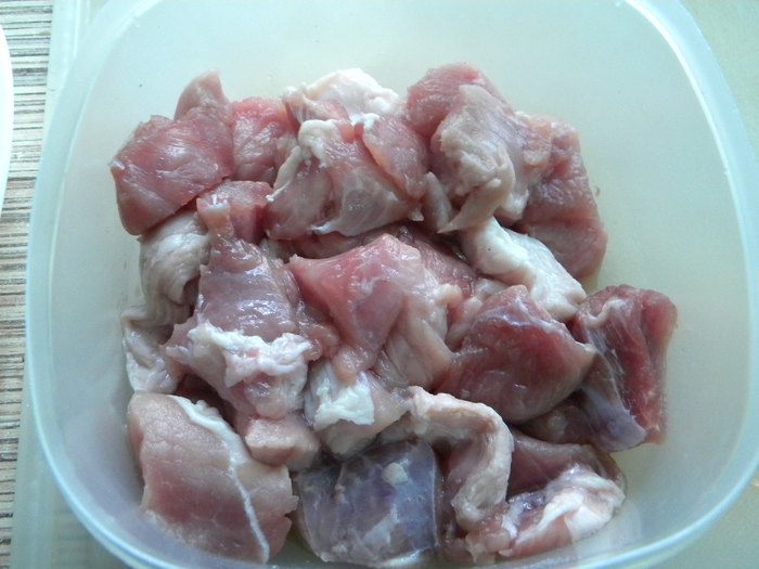 Весенний запеченный картофель со свининой