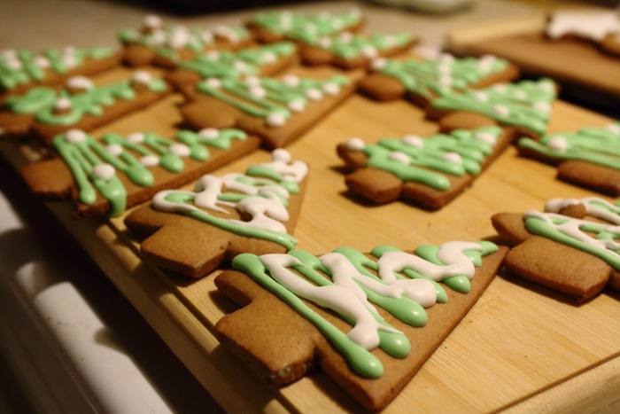 Имбирные пряники с кленовым сиропом