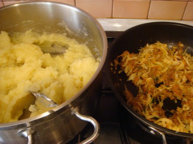 Драники из картофельного пюре