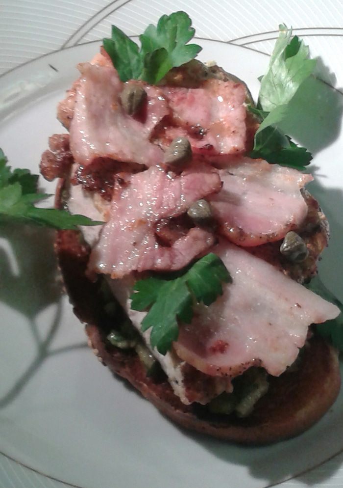 Бутерброд с курицей &amp;quot;Мексиканские мотивы&amp;quot;