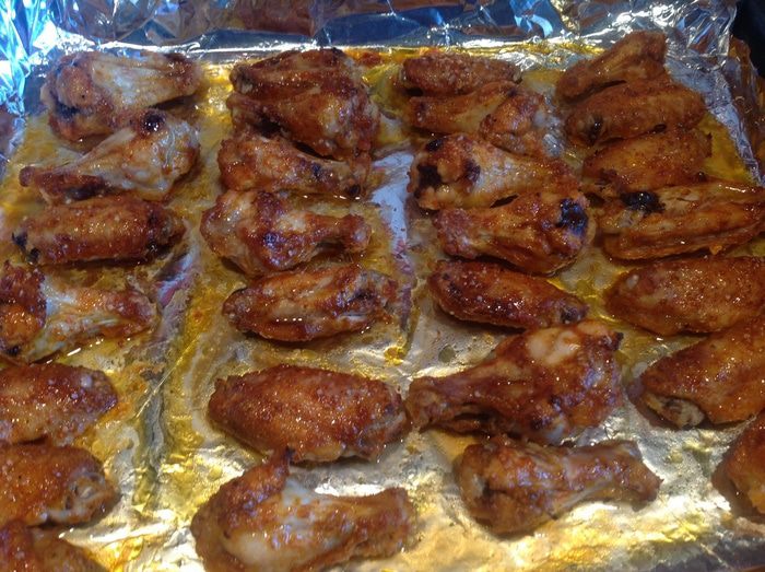 Острые куриные крылышки в глазури