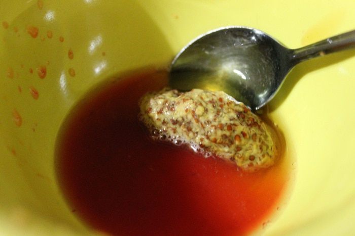 Салат из утиной грудки с апельсином