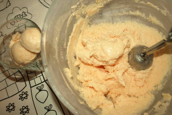 Томатное мороженое