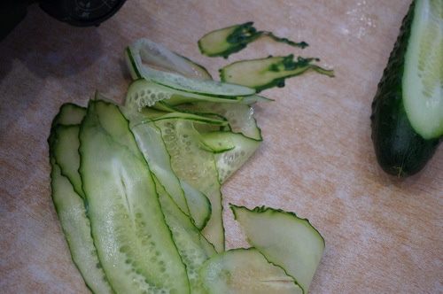 Летний томатно-огуречный коктейль