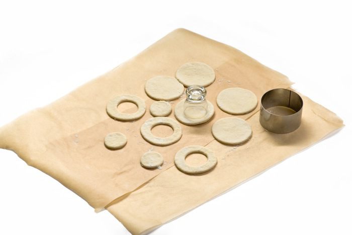 Пирожные с клубникой