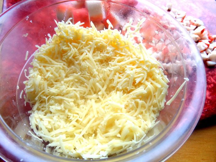 Бутерброды с крабовой начинкой