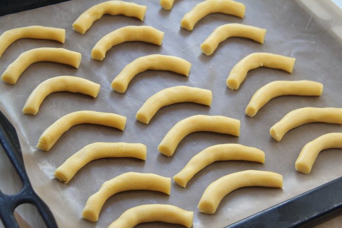 Итальянское кукурузное печенье &amp;quot;Крумири&amp;quot; («Krumiri»)