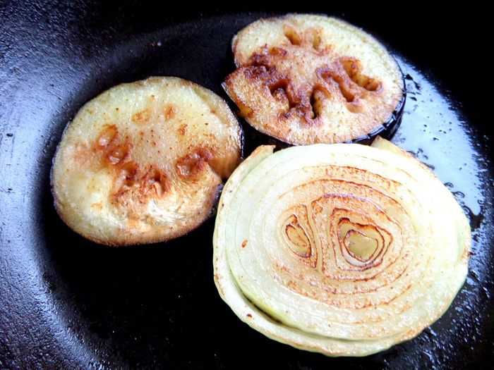 Овощные башенки с сыром