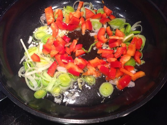 Овощное рагу с фасолью