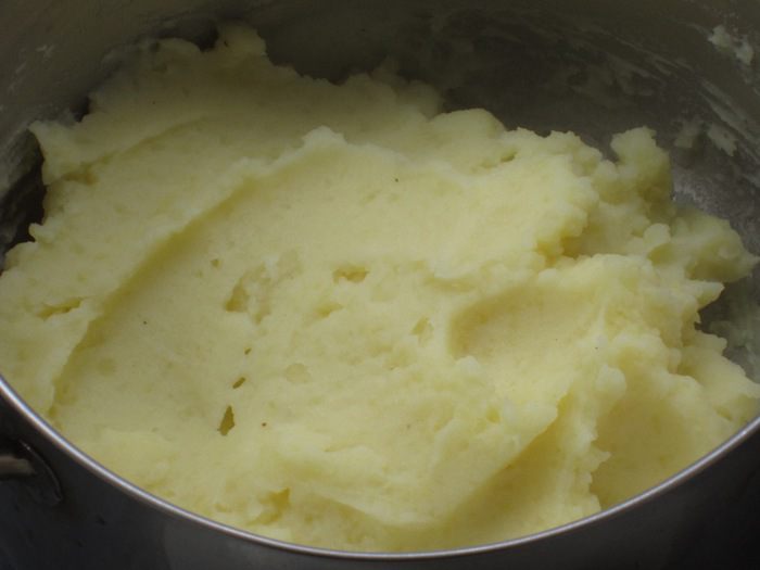 Картофельные тимбалини с грибами