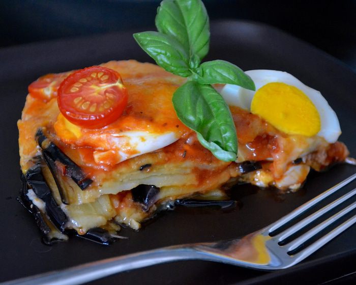 Пармиджана из баклажанов по-сицилийски