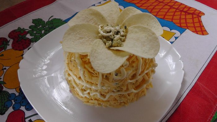 Салат &amp;quot;Цветок&amp;quot;