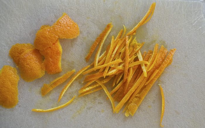 Филе с фенхелем под апельсиновым соусом 