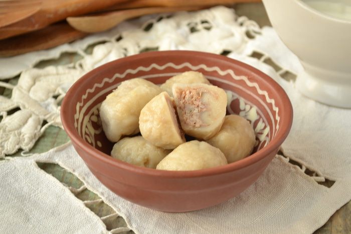 Пызы с мясом