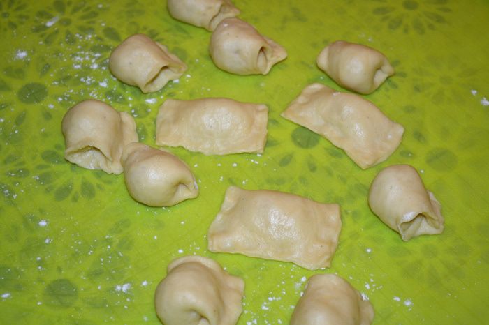 «Подушечки» с яблочной начинкой