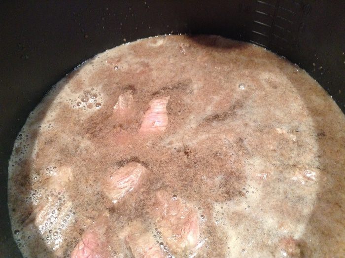 Лосятина с айвой