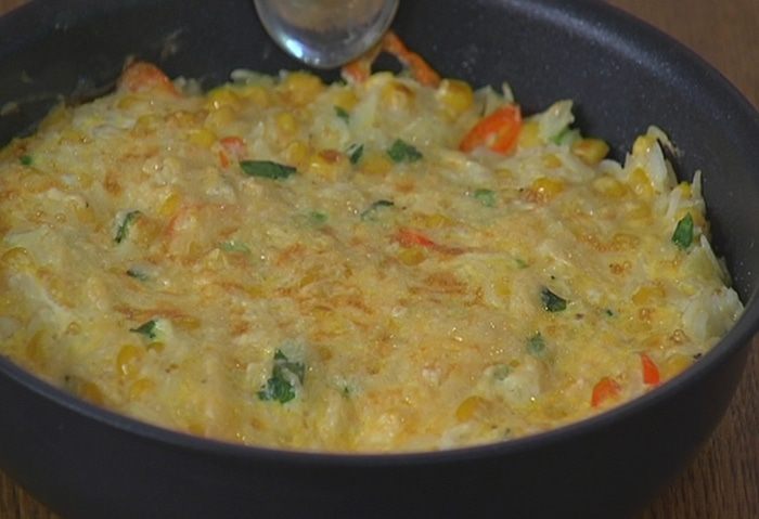 Омлет по-мексикански 