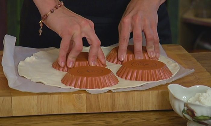 Ягодные тарталетки с рикоттой 