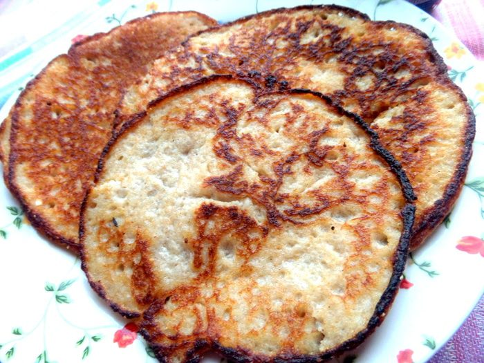 Блины гречишные с икрой