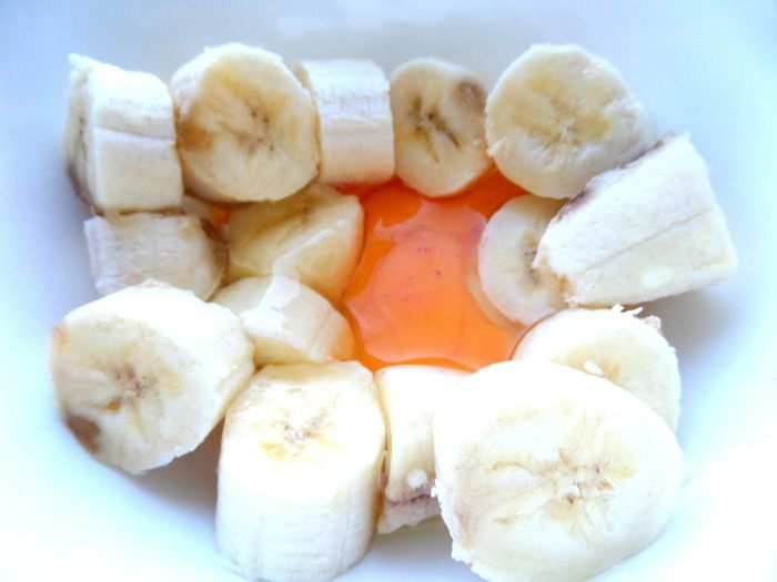 Банановый пирог на песочной основе