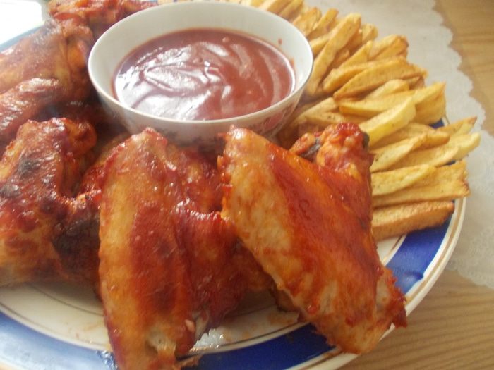 Куриные крылышки в томатно-соевом соусе &amp;quot;Иногда можно&amp;quot;