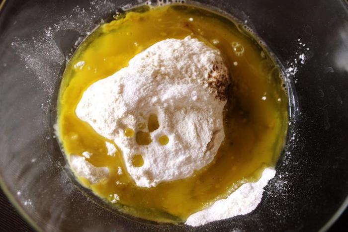 Тесто для сладкой выпечки на вине