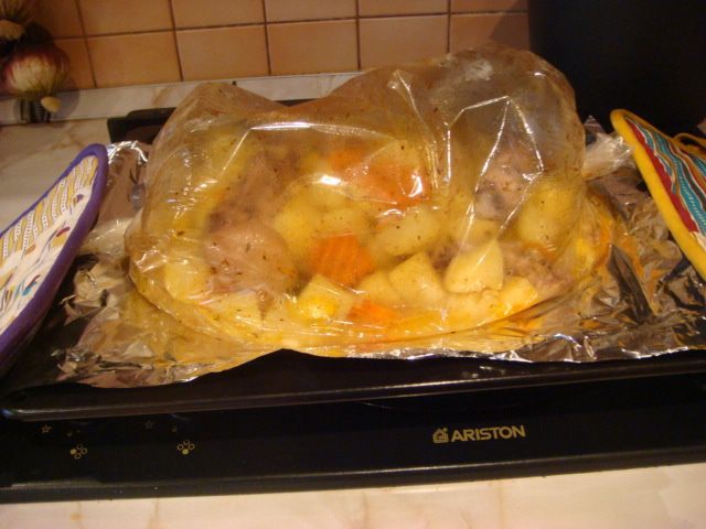 Курочка в &amp;quot;рукаве&amp;quot;