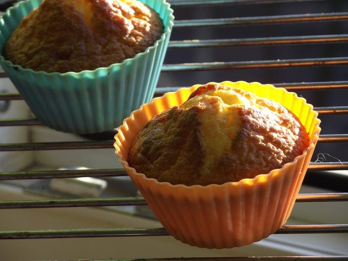 Капкейки с творожным кремом