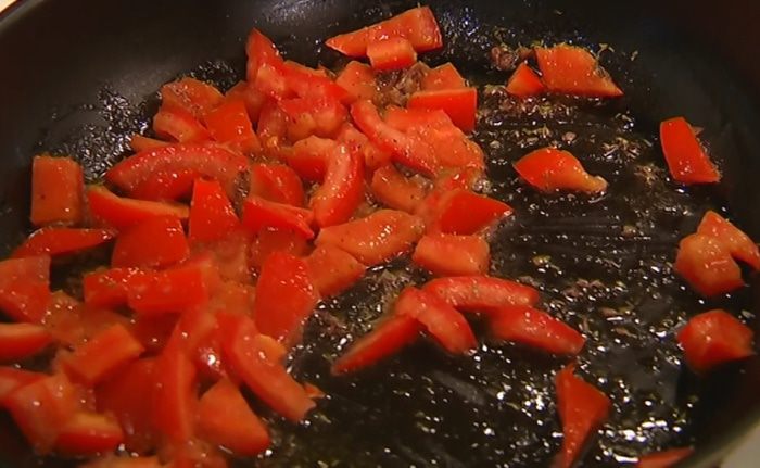 Яичница по-неаполитански 