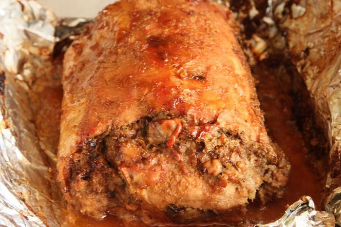 Мясной рулет выходного дня