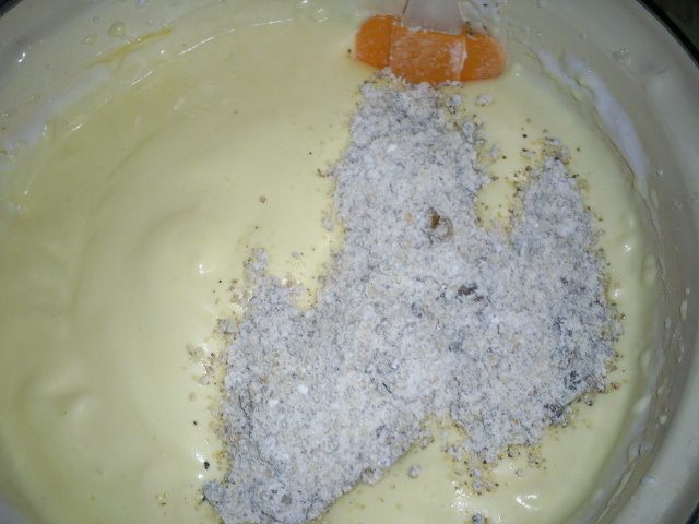 Орехово-шоколадный торт